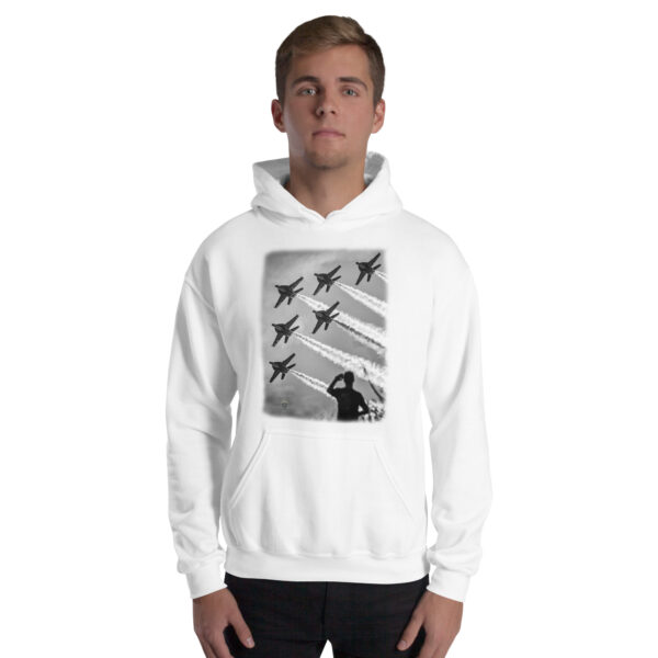 Blue Angel Hoodie – Gildan 18500 Fleece – Soft Durable Fit - Image 5