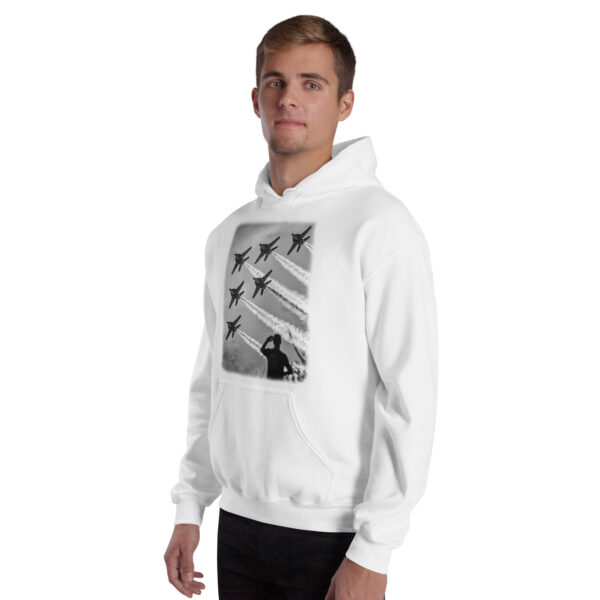 Blue Angel Hoodie – Gildan 18500 Fleece – Soft Durable Fit - Image 7
