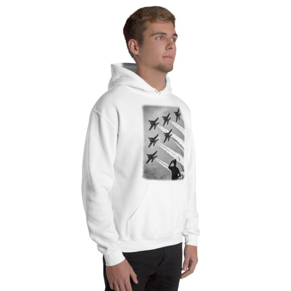 Blue Angel Hoodie – Gildan 18500 Fleece – Soft Durable Fit - Image 9