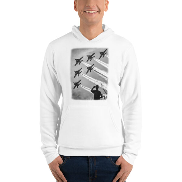 Blue Angel Hoodie: Bella + Canvas 3719 Fleece - Stylish Fit - Image 5