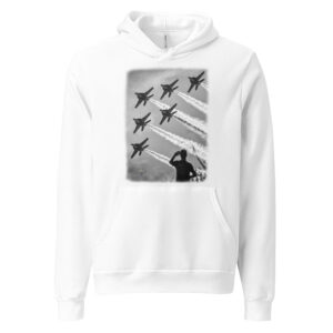 Blue Angel Hoodie: Bella + Canvas 3719 Fleece - Stylish Fit