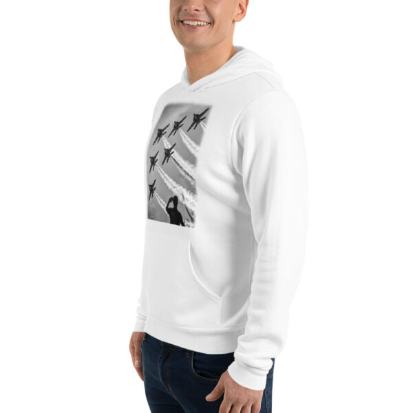 Blue Angel Hoodie: Bella + Canvas 3719 Fleece - Stylish Fit - Image 9